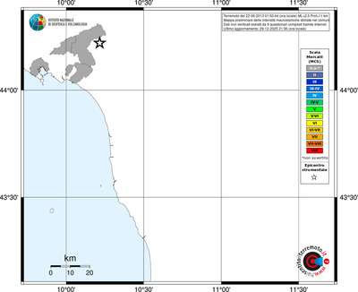 Mappa MCS - territori comuni