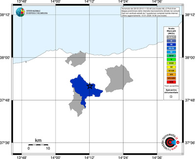 Mappa MCS - territori comuni