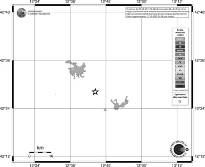 Mappa MCS - territori località