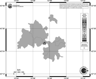 Mappa MCS - territori comuni