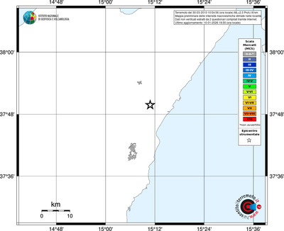 Mappa MCS - territori località