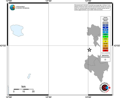 Mappa MCS - territori comuni