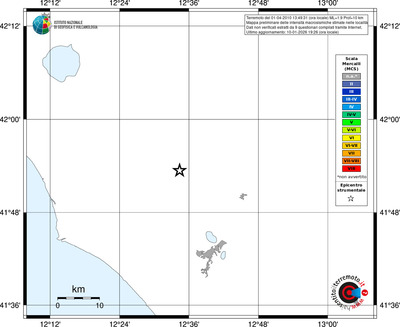 Mappa MCS - territori località