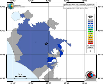 Mappa MCS - territori comuni