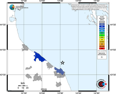 Mappa MCS - territori comuni
