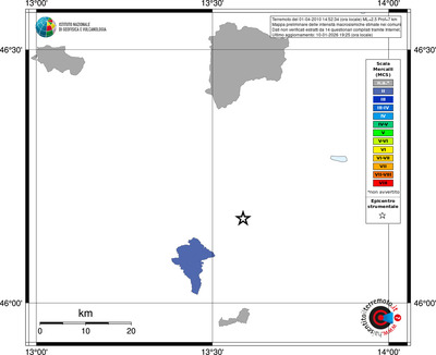 Mappa MCS - territori comuni