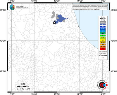 Mappa MCS - territori comunali