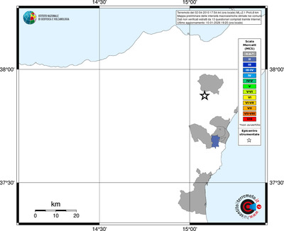 Mappa MCS - territori comuni