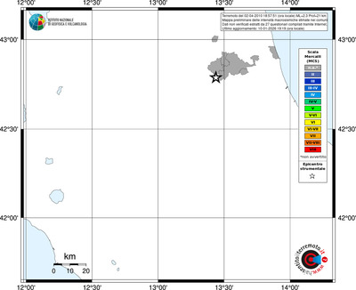 Mappa MCS - territori comuni