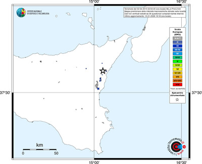 Mappa EMS - territori località