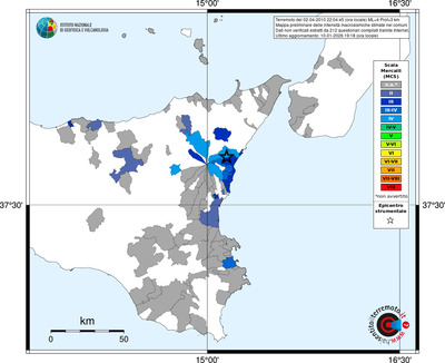 Mappa MCS - territori comuni