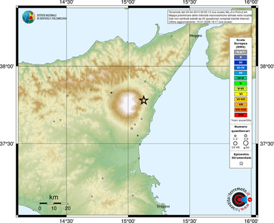 Mappa EMS - località