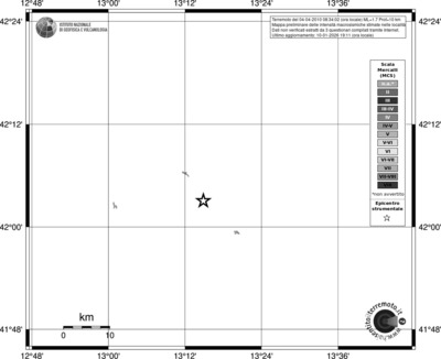 Mappa MCS - territori località