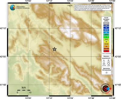 Mappa EMS - località