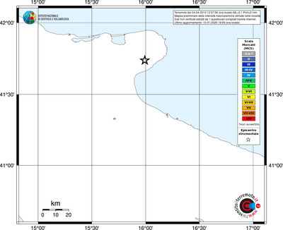 Mappa MCS - territori località
