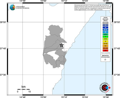 Mappa MCS - territori comuni