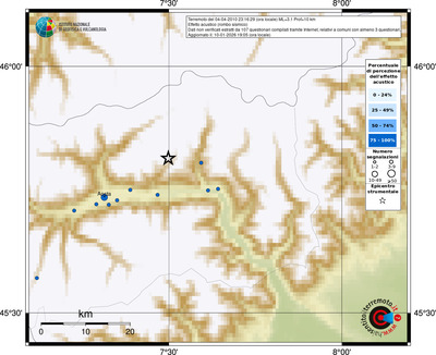 Mappa comuni con almeno 3 questionari