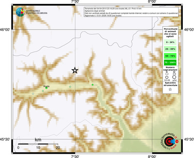 Mappa comuni con almeno 3 questionari
