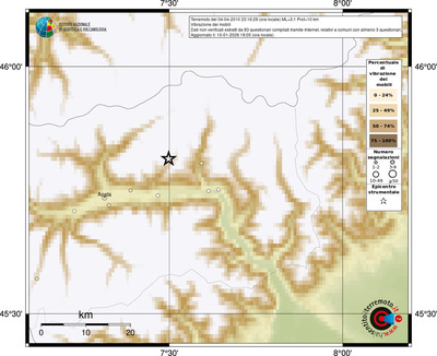 Mappa comuni con almeno 3 questionari