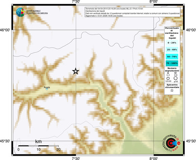 Mappa comuni con almeno 3 questionari