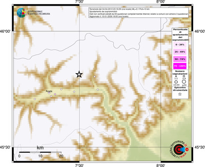 Mappa comuni con almeno 3 questionari