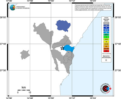 Mappa MCS - territori comuni