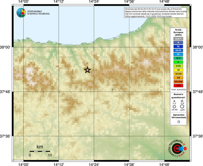 Mappa EMS - località