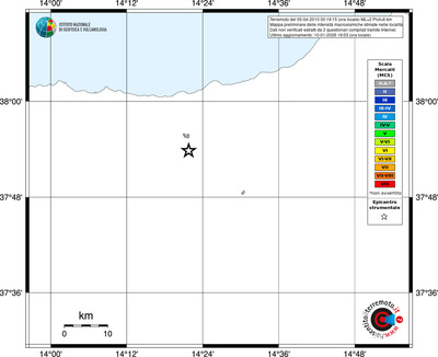 Mappa MCS - territori località