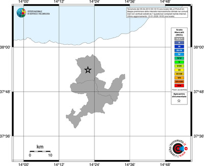 Mappa MCS - territori comuni