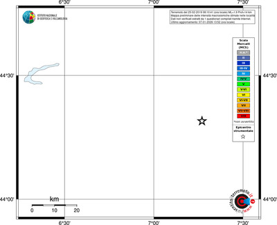 Mappa MCS - territori località