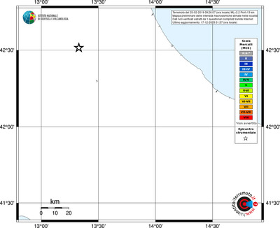 Mappa MCS - territori località