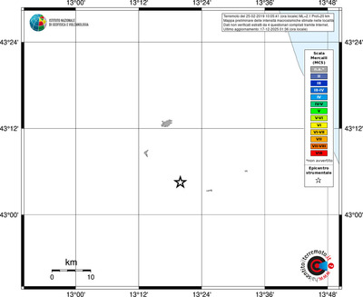 Mappa MCS - territori località