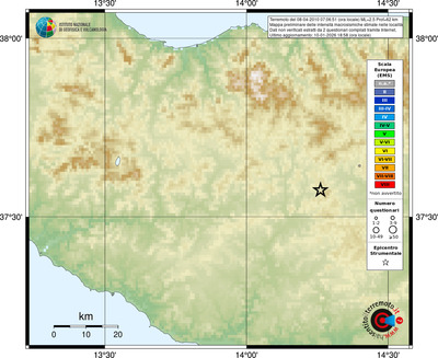 Mappa EMS - località