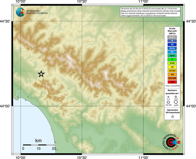 Mappa MCS - località
