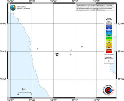 Mappa MCS - territori località