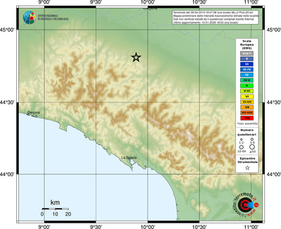 Mappa EMS - località