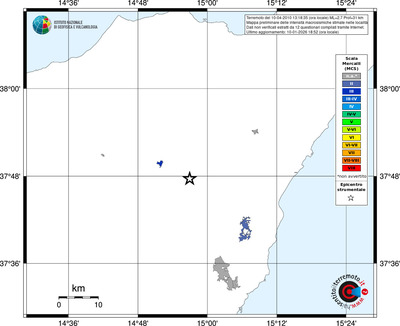 Mappa MCS - territori località