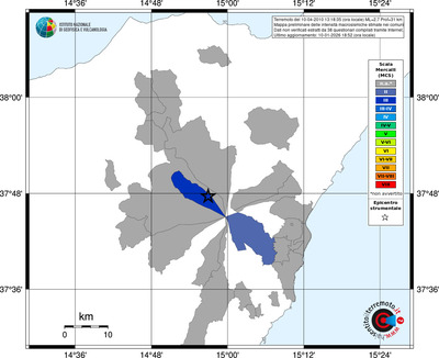 Mappa MCS - territori comuni