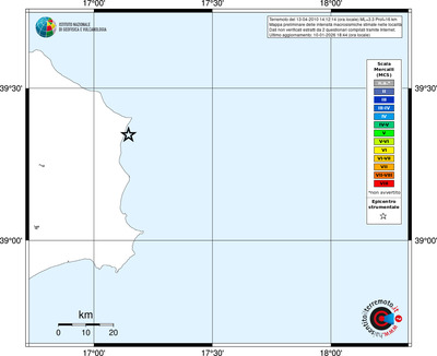 Mappa MCS - territori località