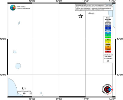 Mappa MCS - territori località
