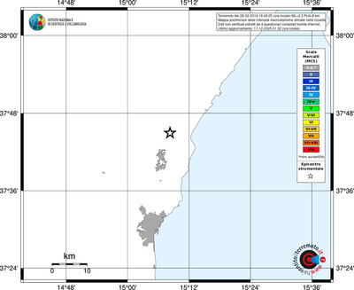Mappa MCS - territori località