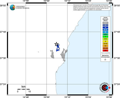 Mappa MCS - territori località