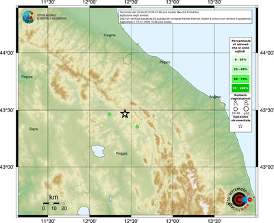 Mappa comuni con almeno 3 questionari