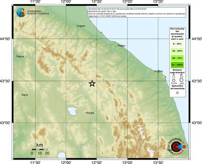 Mappa comuni con almeno 3 questionari