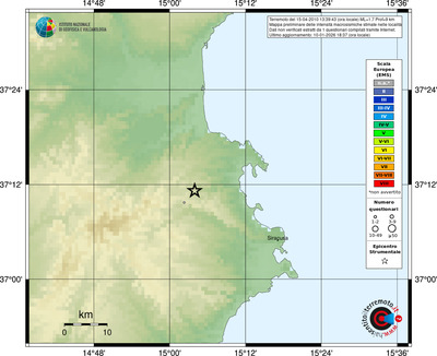 Mappa EMS - località