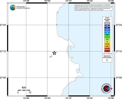 Mappa EMS - territori località