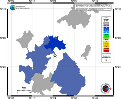 Mappa MCS - territori comuni