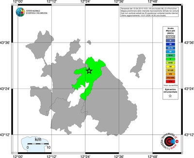 Mappa MCS - territori comuni