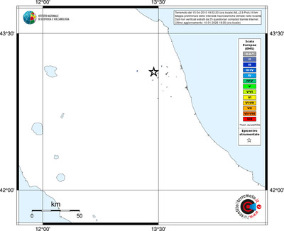 Mappa EMS - territori località