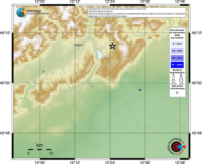 Mappa comuni con almeno 3 questionari